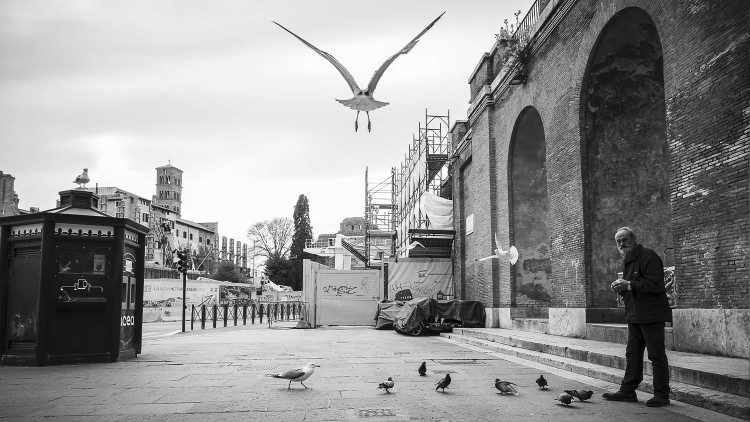 Roma, lockdown 2020 (foto di Daniele Garofani)