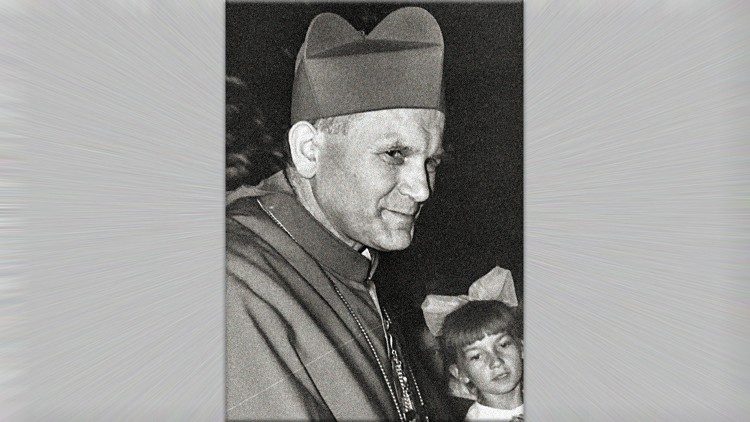Kardinal Wojtyla, der spätere Papst Johannes Paul II.