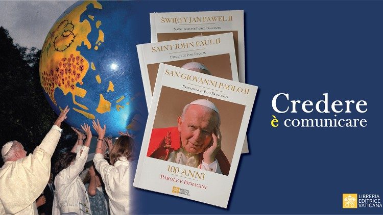 Copertina del libro dedicato a San Giovanni Paolo II