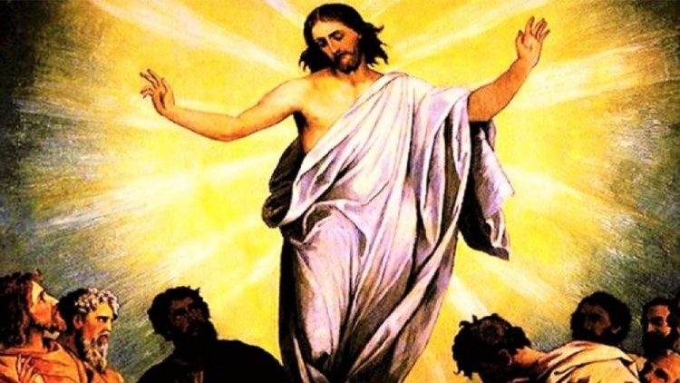 Kristo Yesu akiwa ameingia mara moja kwa daima ndani ya Hekalu la mbingu, anaomba daima kwa ajili yetu.