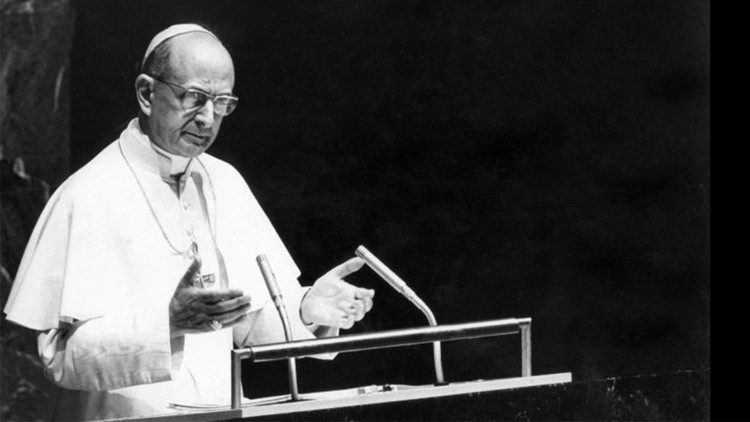 Папа Павел VI у Арганізацыі Аб’яднаных Нацый 