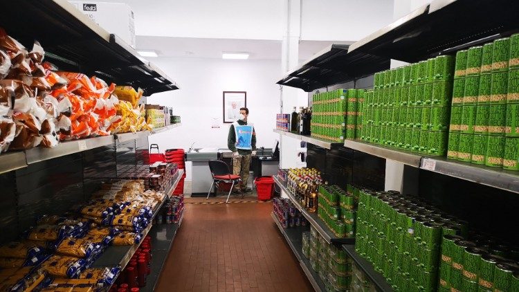 Dienst in einem Caritas-Lager