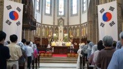 Die Myeongdong Kathedrale in Seoul