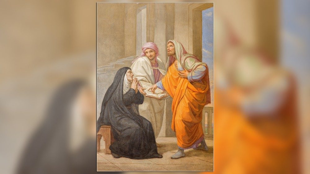 Shën Monika  e Shën Agostini