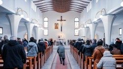 I en kirke