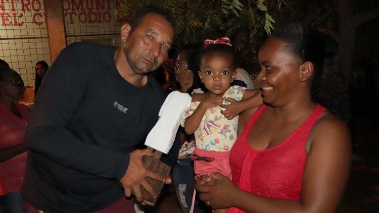 Ein König mit seiner Familie 