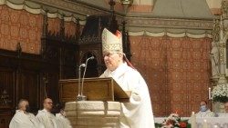 Biskup Franjo Komarica (arhivska snimka)