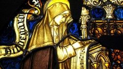 Von den vielen tausend mehr oder weniger bekannten Heiligen eine der bekanntesten: Hildegard von Bingen
