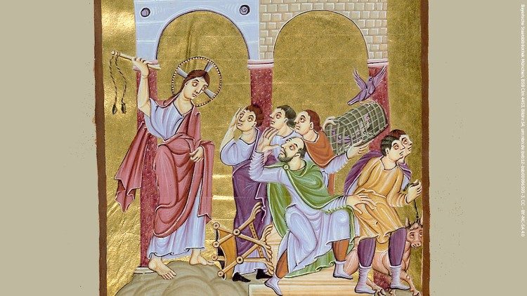 Jesus vertreibt die Händler