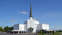Sanctuaire marial de Knock, en Irlande, le 13 mars 2021. 