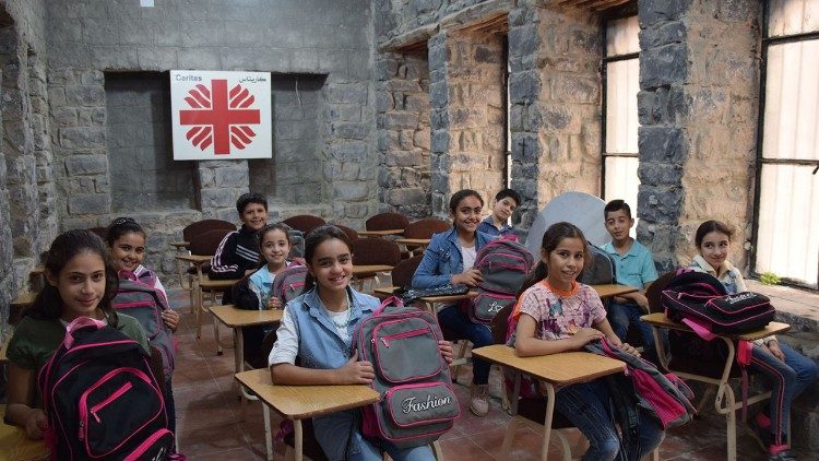 Caritas Syria has projects for education