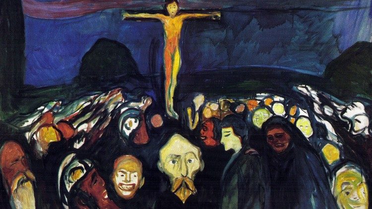 Crocifissione di Edvard Munch