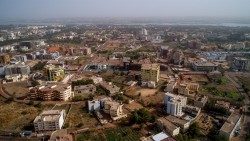 Vue sur Bamako, la capitale malienne. 