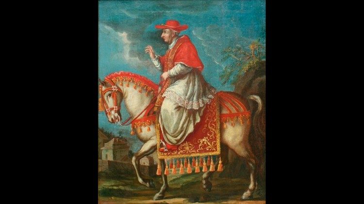 Agostino Masucci, Ritratto equestre di Papa Benedetto XIII, XVIII sec., Musei Vaticani