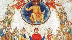 "Rrëshajët", në mozaikun e Kapelës "Nëna e Shëlbuesit" , në Vatikan