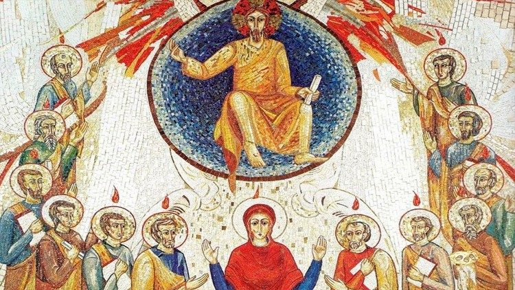 "Rrëshajët", në mozaikun e Kapelës "Nëna e Shëlbuesit" , në Vatikan 