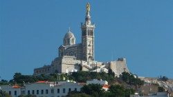 Catedral "Notre Dame de la Garde" em Marselha