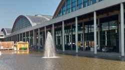 Das Messegelände Rimini Expo Centre: Hier findet Ende August das 47. Meeting für die Freundschaft zwischen den Völkern statt
