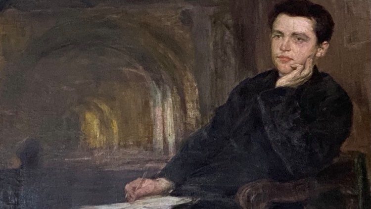 2021.10.12 Ritratto di don Lorenzo Perosi conservato nella Curia di Tortona