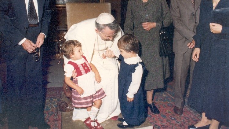 Papa Giovanni Paolo I con i familiari 