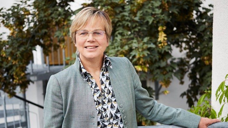 Die Präsidentin der Caritas Deutschland, Eva Maria Welskop-Deffaa
