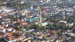 Luftansicht von Paderborn