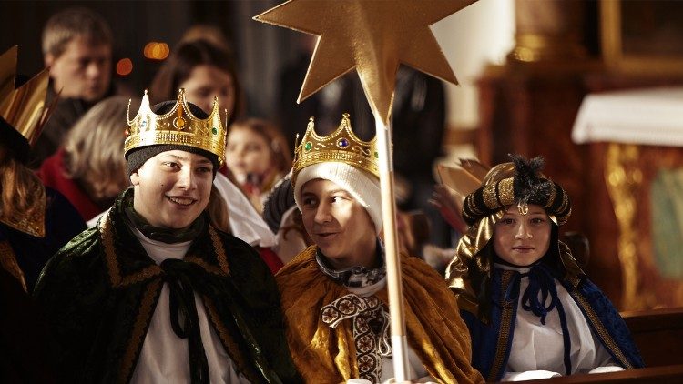 Дзеці-калядоўшчыкі - Sternsinger