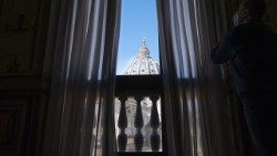 Secretaria de Estado, vista da Basílica de São Pedro (Vatican Media)