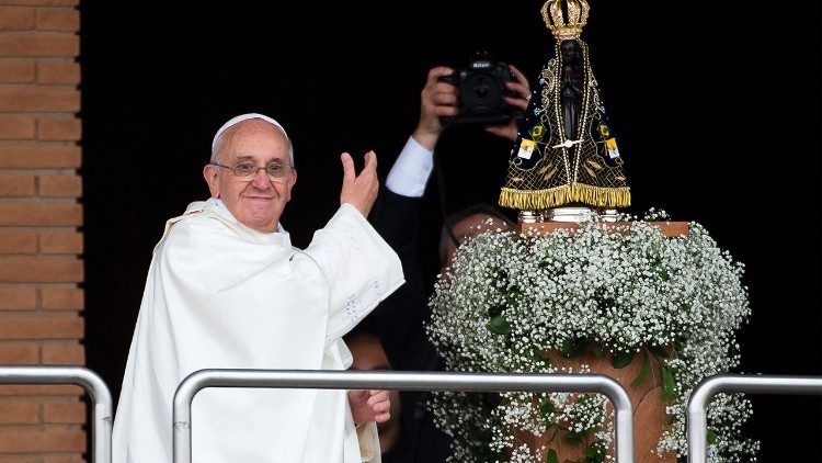 Virgen de Aparecida, el Papa: cuidar de los demás y del clima