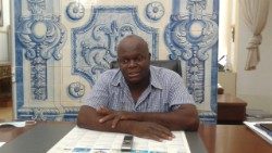 Padre João de Ceita Nazaré, nouvel évêque du diocèse de São Tomé et Príncipe. 
