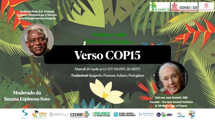 2021.04.20 COP15 sulla Biodiversità: un webinar ispirato alla Laudato si'