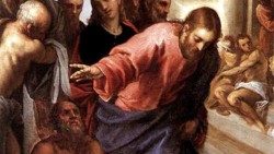 Jesus in der Synagoge von Kafarnaum