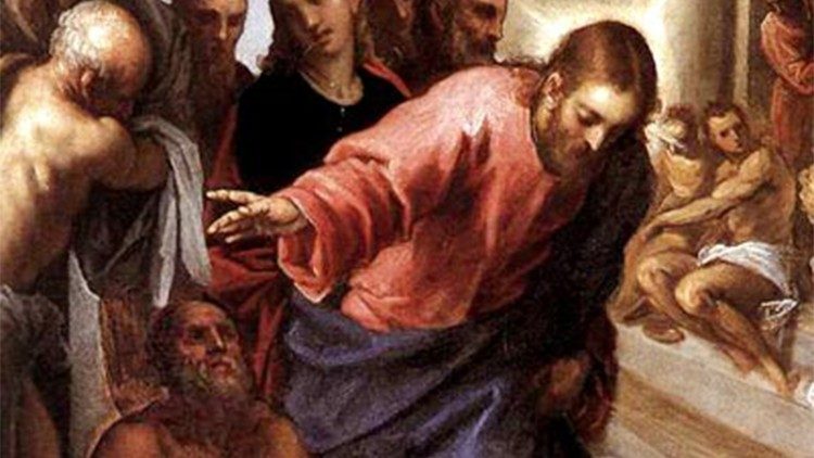 Jesus in der Synagoge von Kafarnaum