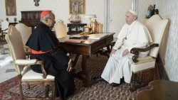 2022.02.28 Папа Франциск приймає кардинала Ранджіта