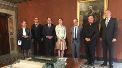 Eine Delegation des US-Holocaust-Memorial Museums in Washington war bereits 2022 beim deutschsprachigen Priesterkolleg Santa Maria dell´Anima in Rom