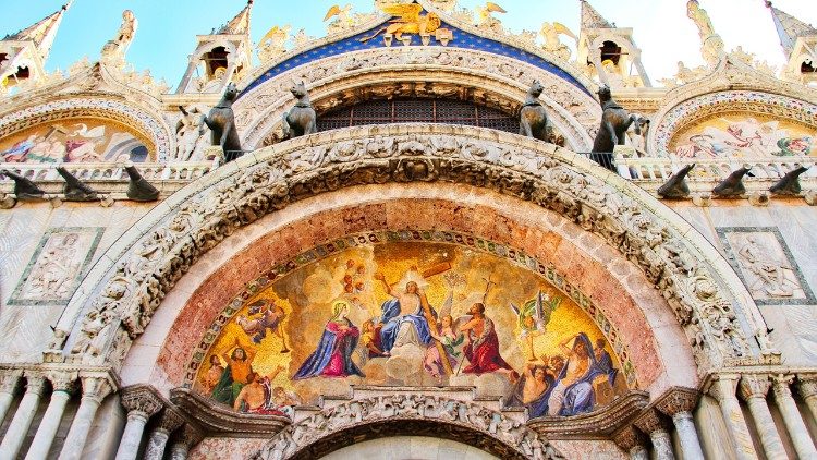 Bazilica San Marco, din Veneția - detaliu