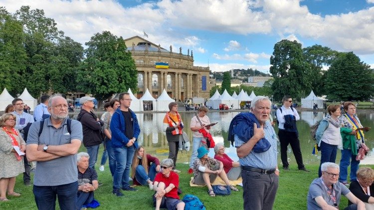 Partecipanti alle giornate del Katholikentag in Germania (archivio)