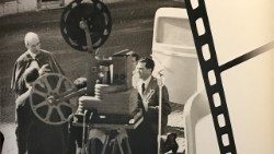 Стоп-кадр архіўнага інтэрв'ю з Піем ХІІ