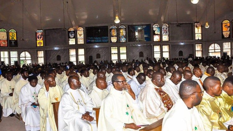 2022.07.01 Funeral of Fr. Vitus Borogo killed by bandits in Kaduna, Nigeria