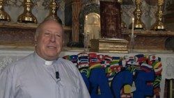 Don Pietro Sigurani, fino al 2021 rettore della basilica di Sant'Eustachio a Roma, scomparso il 4 luglio