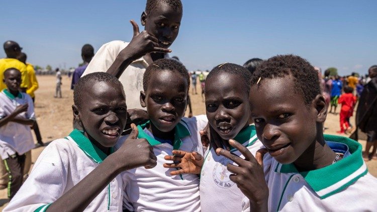 Young people in South Sudan