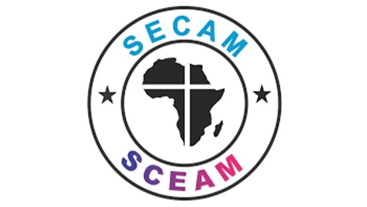 Logo of SECAM, the  Symposium of Episcopal Conferences of Africa and Madagascar