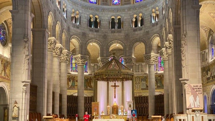 Der Wallfahrtsort Sainte-Anne-de-Beaupré in Kanada
