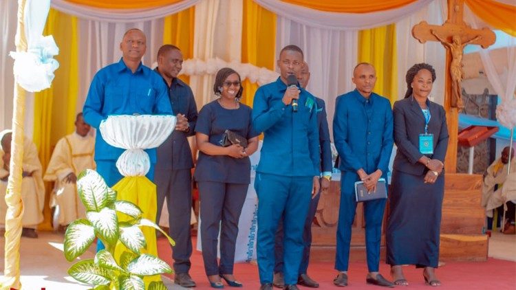 I responsabili dei giovani Lavoratori Cattolici della Tanzania(VIWAWA) al V Incontro nazionale dei giovani (4-8 agosto 2022) a Tabora -Tanzania.