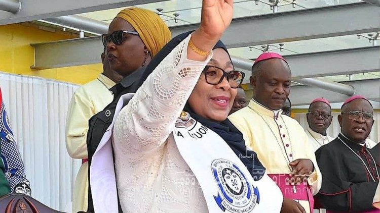 Rais Samia Suluhu Hassan amemtumia Kardinali Protase Rugambwa, salam