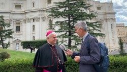 Interviu pentru Radio Vatican: episcopul auxiliar al diecezei de Iași, mons. Petru Sescu.