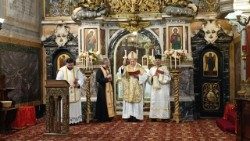 Arhivă: Sfântă Liturghie în biserica abației ”Sfânta Maria” din Grottaferrata