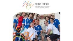 2022.09.30 sport for all logo con papa francesco 