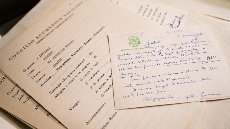 2022.10.06 Anniversario Concilio Vaticano II, Bolla Archivio Apostolico Vaticano 