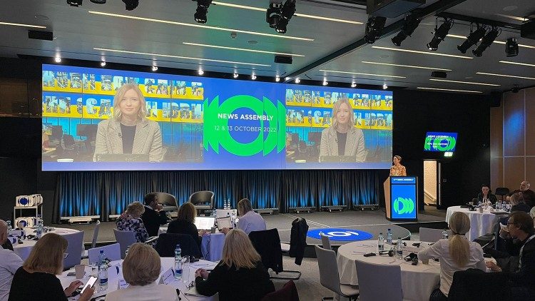 Assemblée de l'UER à Genève en octobre 2022. 